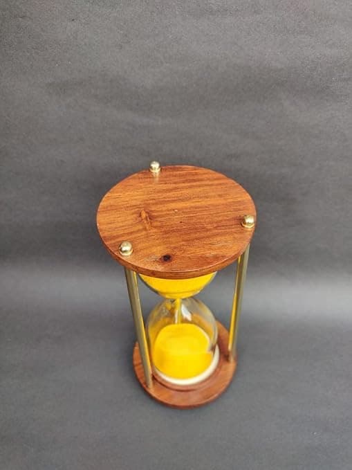 antique-yellow-sand-timer-brass-5inch1
