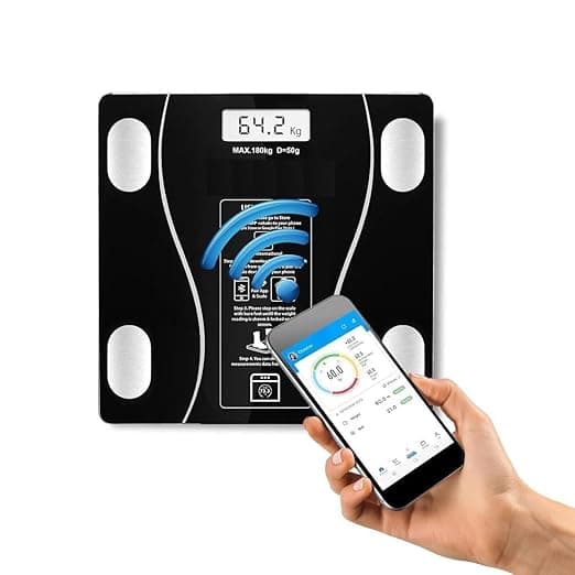digital-body-fat-scale-with-bluetooth-app,-smart-bmi-scale,-180kg-max-capacity,-black-glass,-lcd-display1