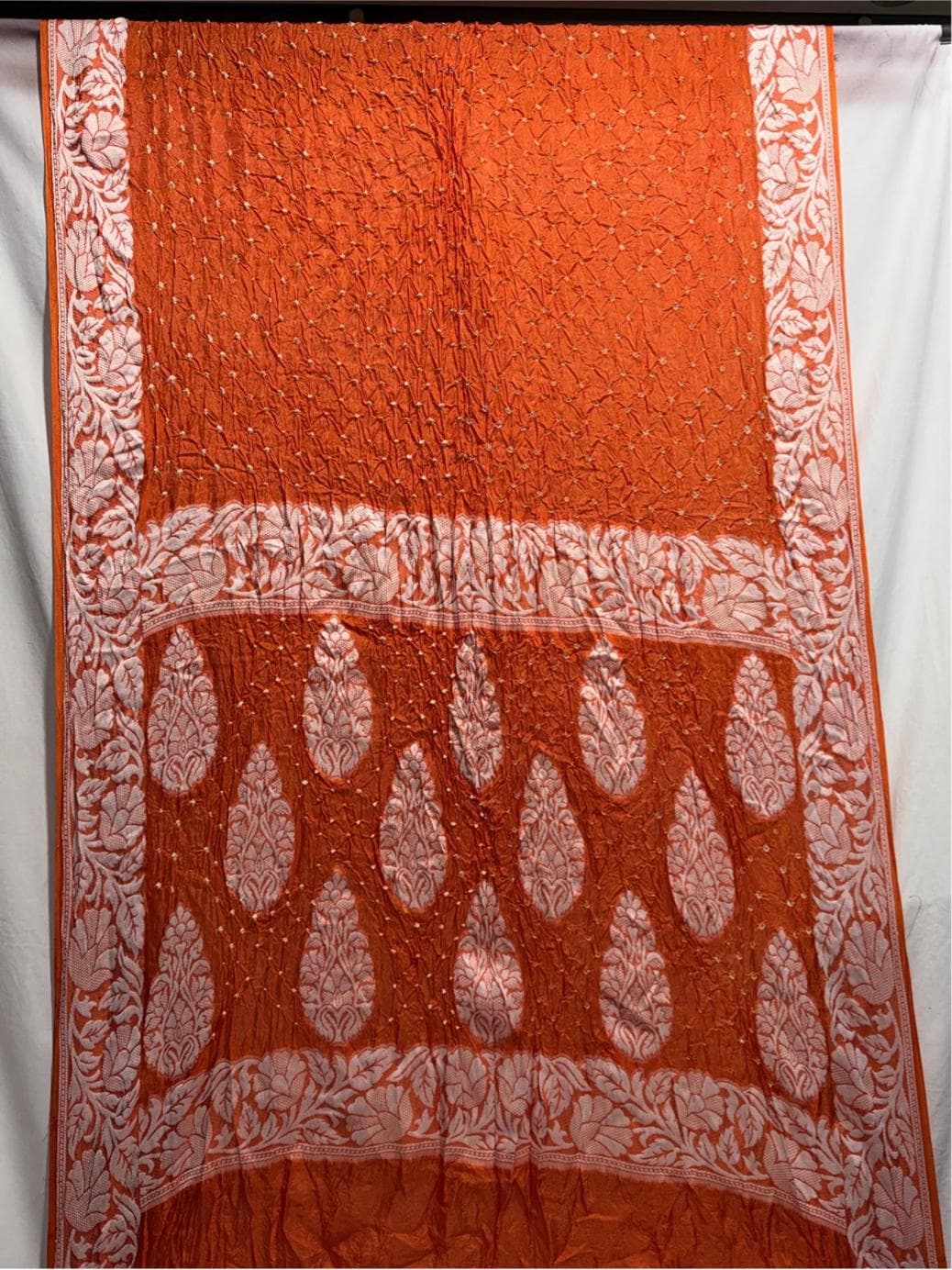 kala-sanskruti-all-over-orange-colour-art-silk-bandhani-saree-6.5m-with-blouse-piece-elegant-traditional-wear-bridal-unique-saree-for-women1