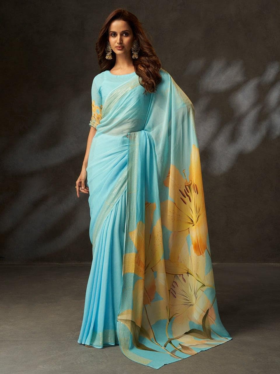 digital-print-georgette-saree-with-crochet-work1