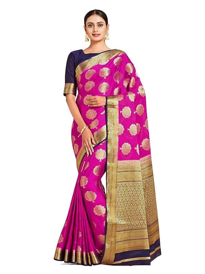 women-mysore-silk-style-crepe-saree-color1