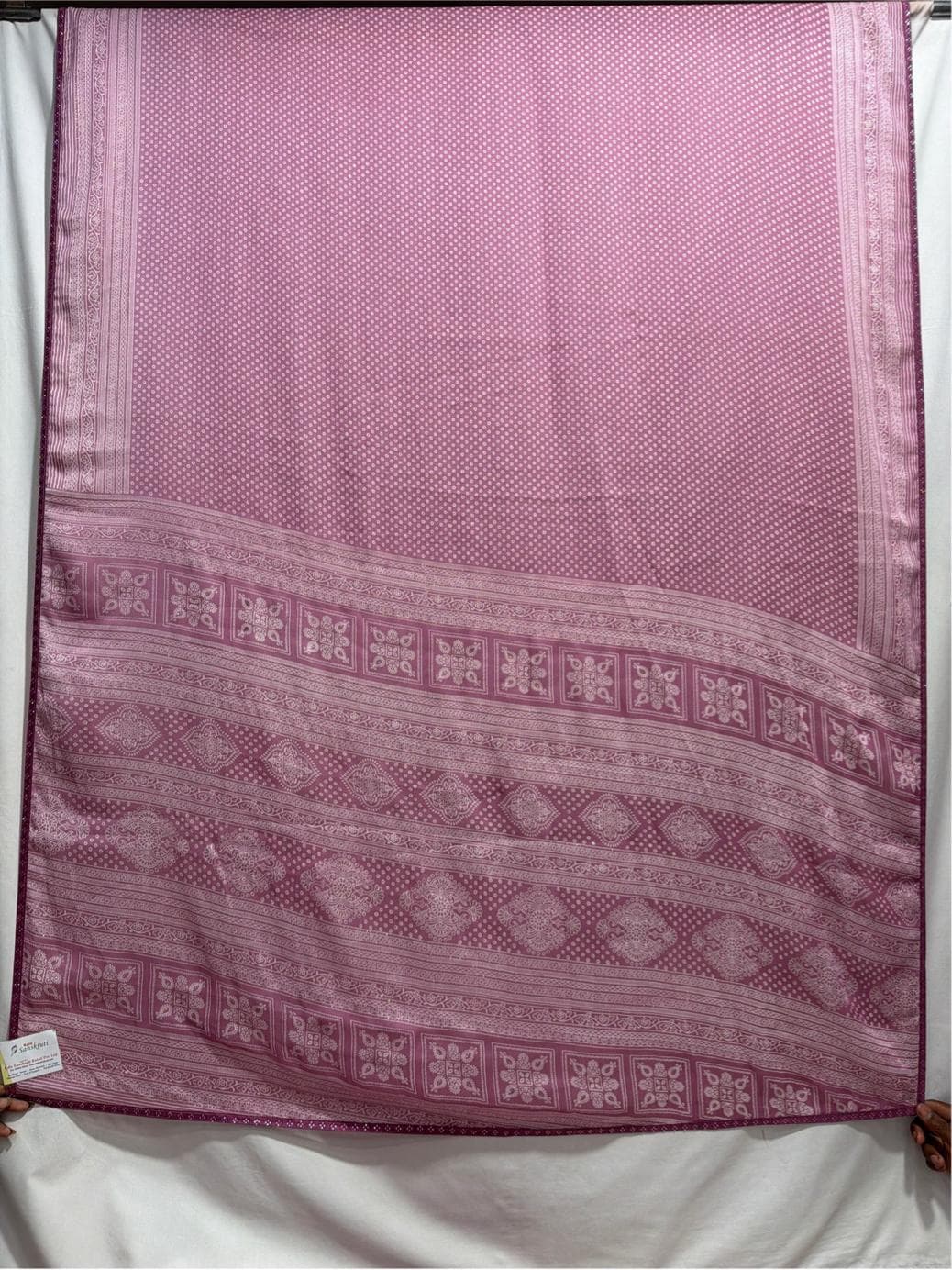 kala-sanskruti-all-over-light-magenta-hand-work-color-art-silk-bandhani-saree-6.5m-with-blouse-piece-elegant-traditional-wear-bridal-unique-saree-for-women1