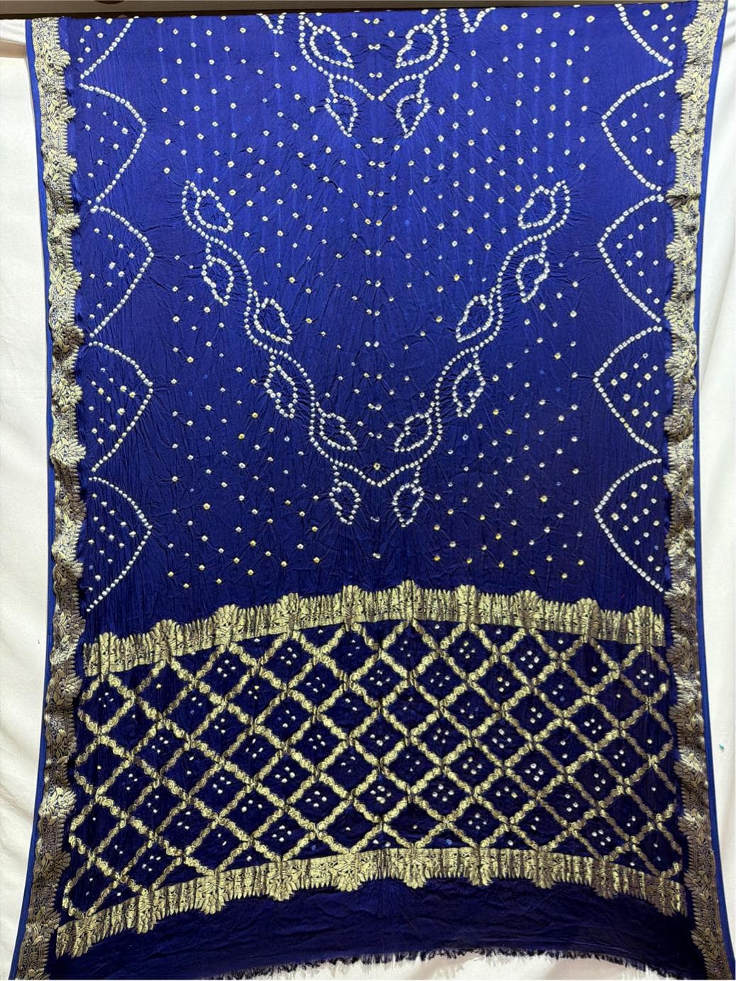 kala-sanskruti-all-over-blue--color-art-silk-bandhani-saree-6.5m-with-blouse-piece-elegant-traditional-wear-bridal-unique-saree-for-women1