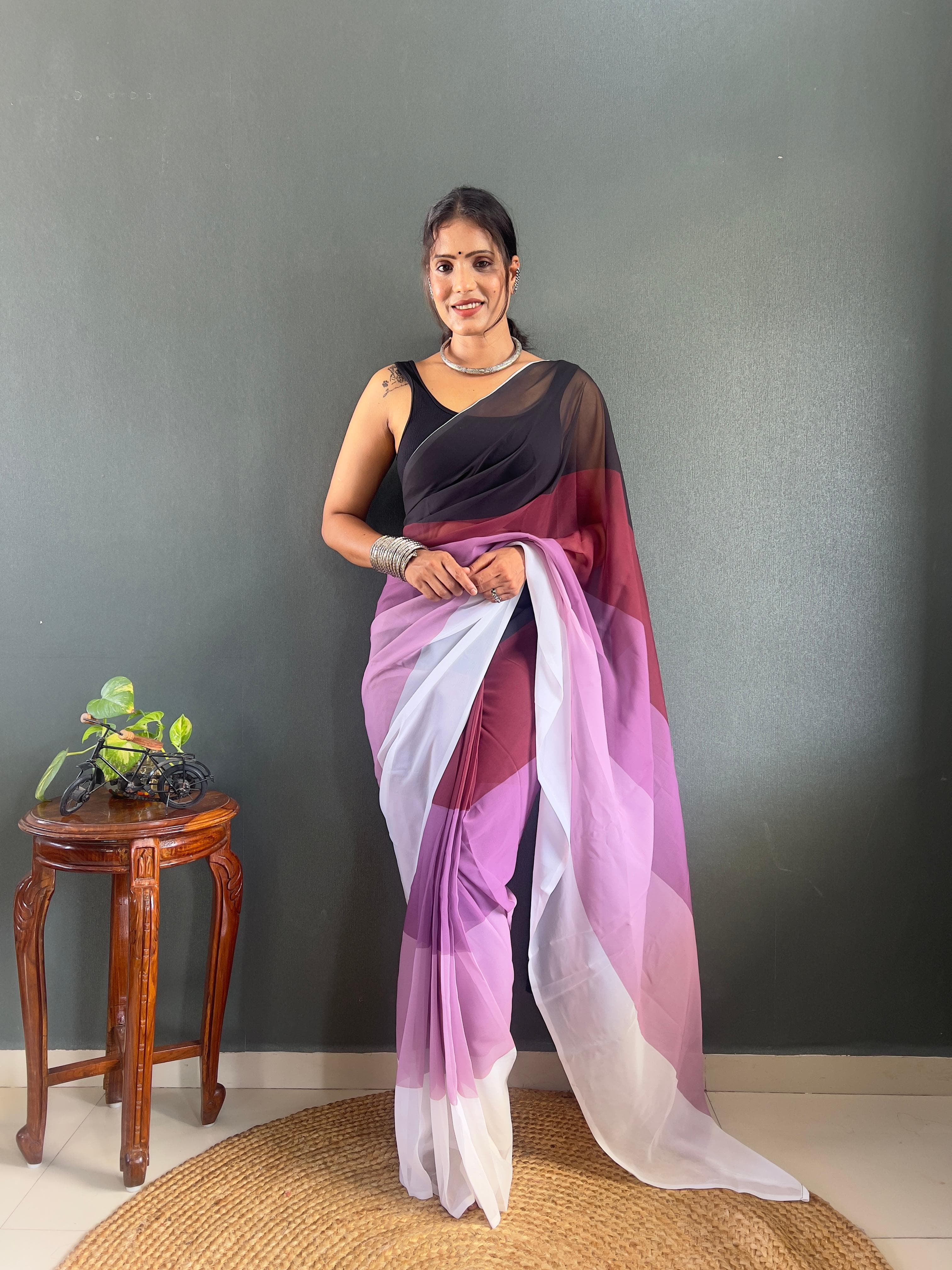 dual-tone-georgette-ready-to-wear-saree1