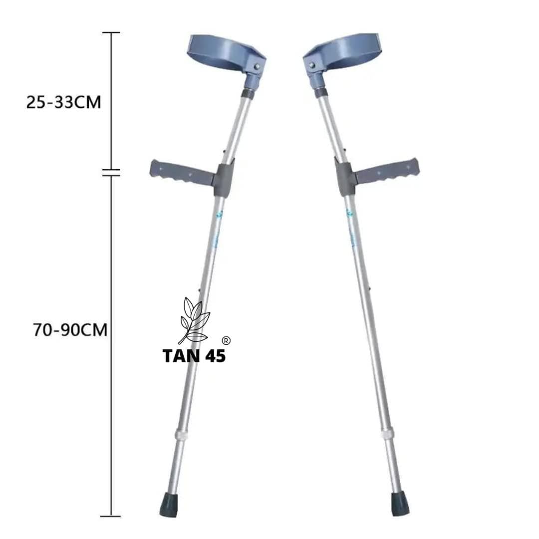tan45-elbow-stick-crutches,-with-adjustable-height-&-movable-elbow-support,-light-weight,-pvc-grip-handle-(pack-of-1)-imported,ideal-for-senior-citizen-&-people-with-injury-walking-aid-aluminium1