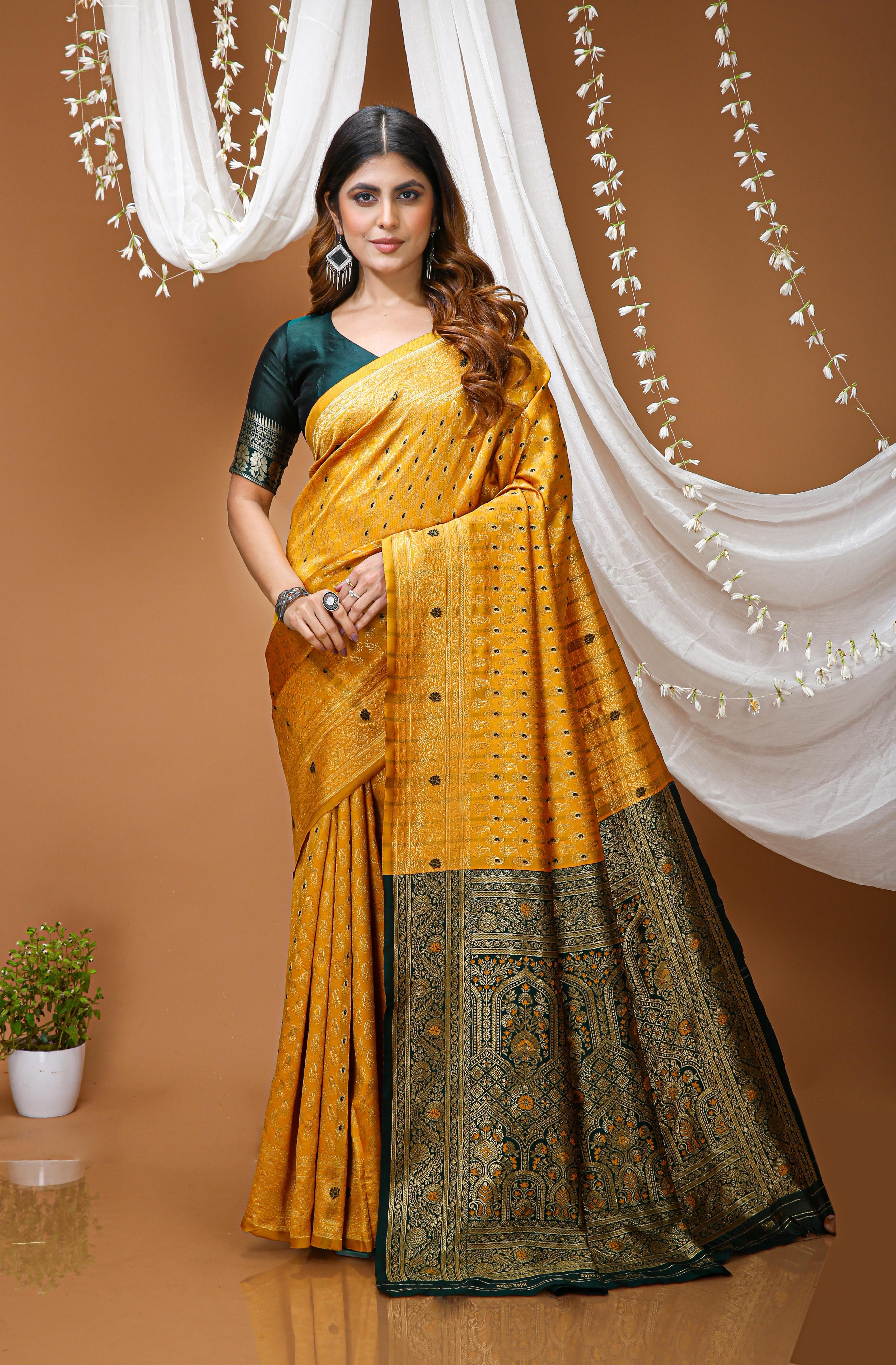 lichi-silk-saree-with-jacquard-border1
