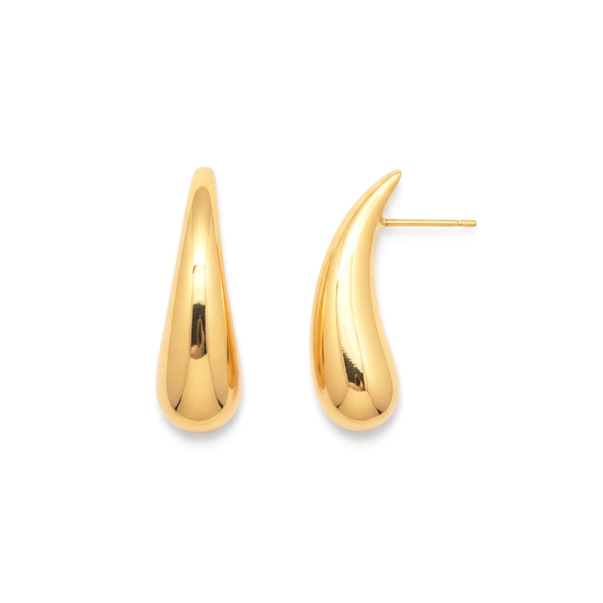 kayya21-gold-teardrop-stud-earrings-–-polished-stainless-steel-|-lightweight-|-pack-of-11