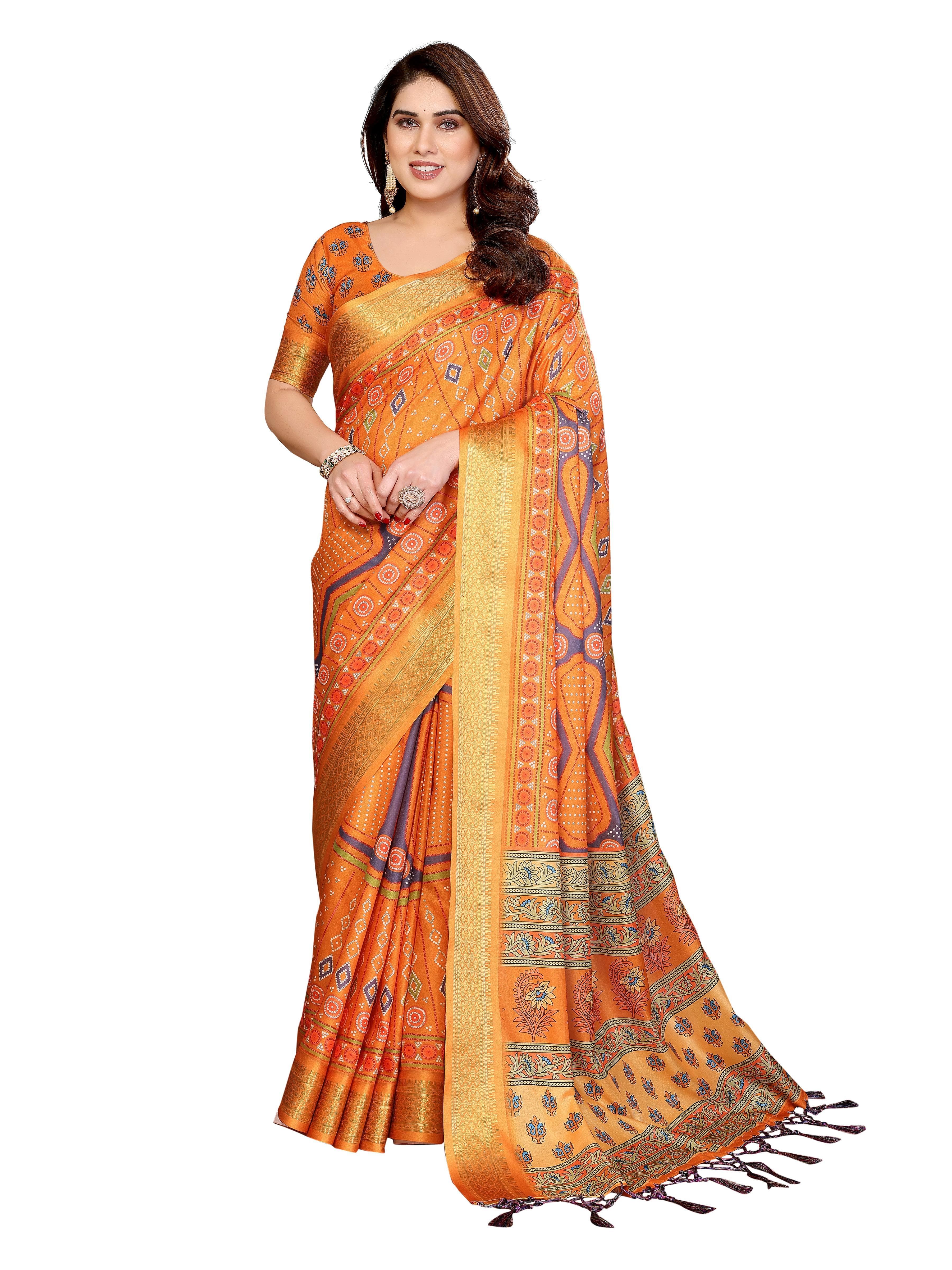 premium-soft-cotton-silk-bandhej-print-saree1