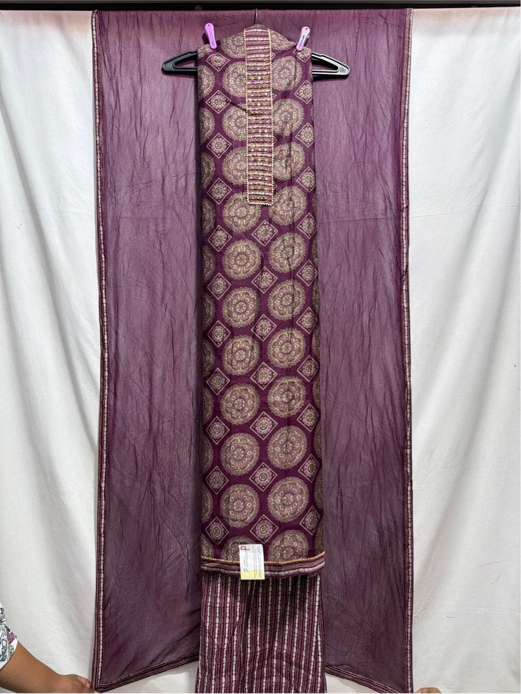 kala-sanskruti-all-over-magenta-color-heavy-cotton-satin-bandhani-dress-2.5-m-(each-piece)-elegant-traditional-wear-dress-material-for-women1