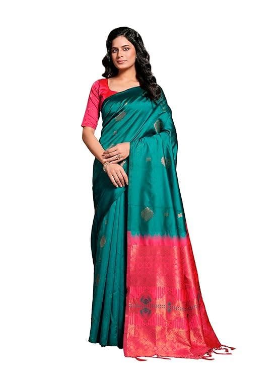 garden-vareli-air-silk-jacquard-saree-rich-pallu-with-unstitched-blouse-piece1
