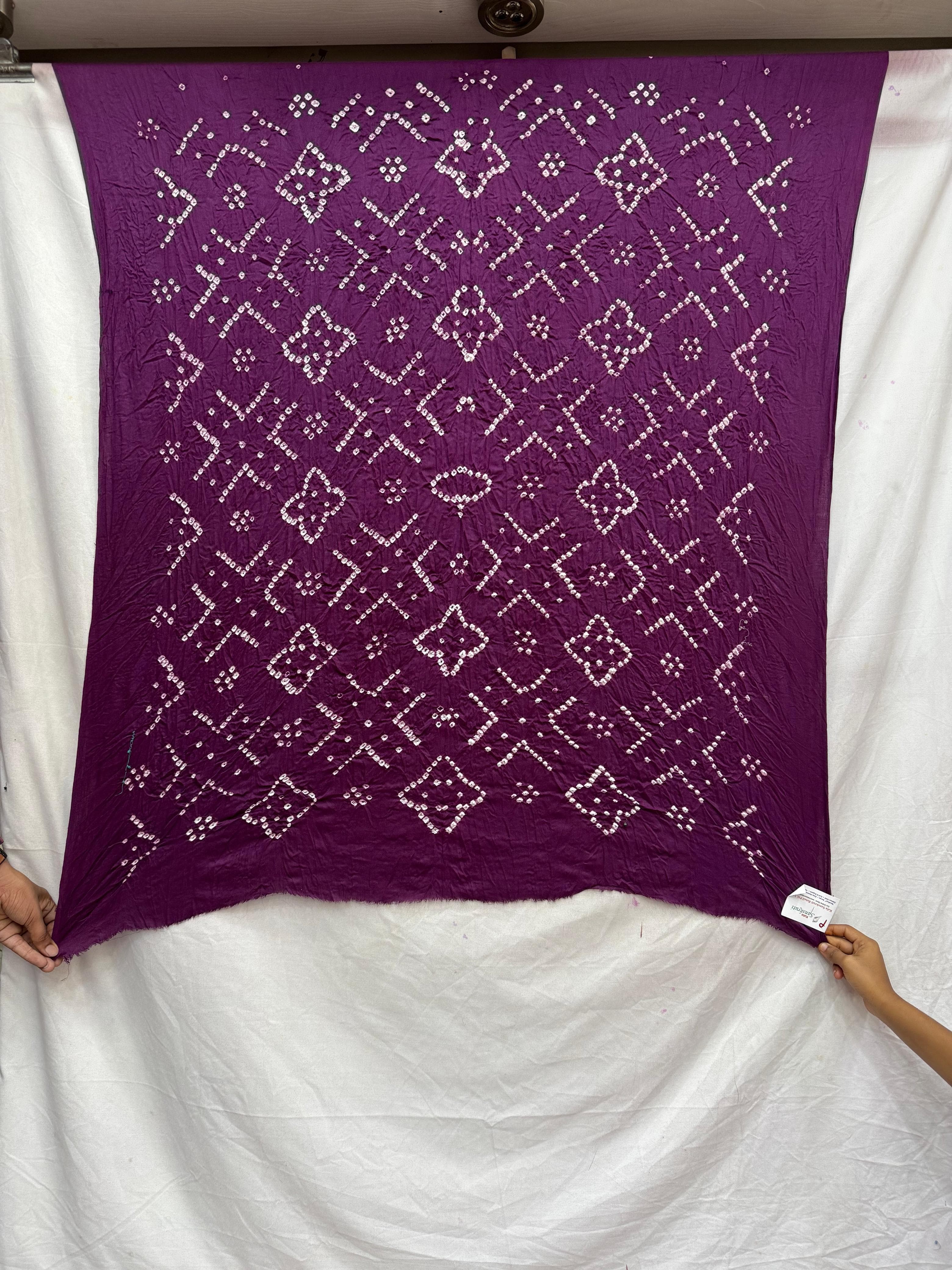 kala-sanskruti-all-over-purple-color-cotton-bandhani-kurti-material-3-m-elegant-traditional-kurti-cotton-satin-fabric-for-women1