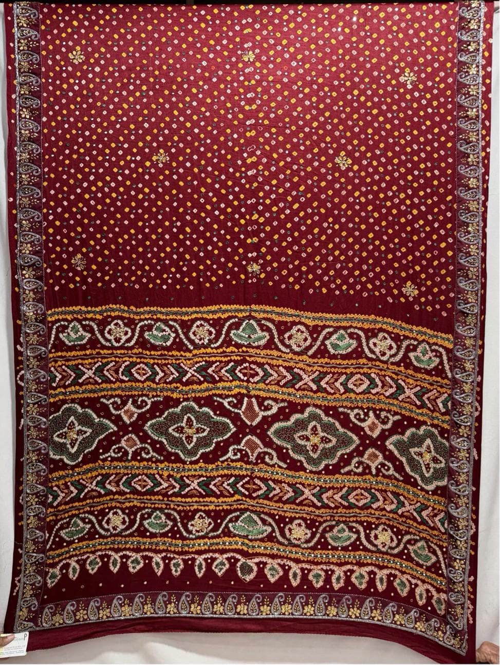 kala-sanskruti-all-over-red-color-pure-gaji-silk-bandhani-saree-6.5m-with-blouse-piece-elegant-traditional-wear-saree-for-women1