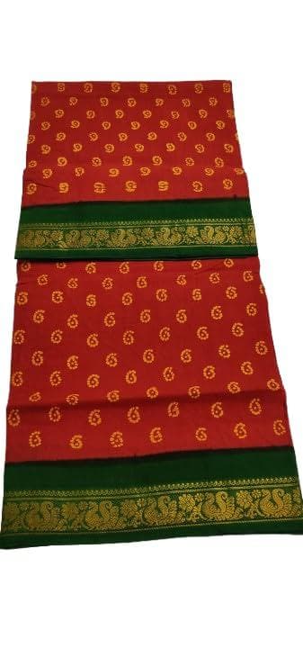 red-green-summer-cool-cotton-traditional-zari-border-special-sungudi-cotton-saree1