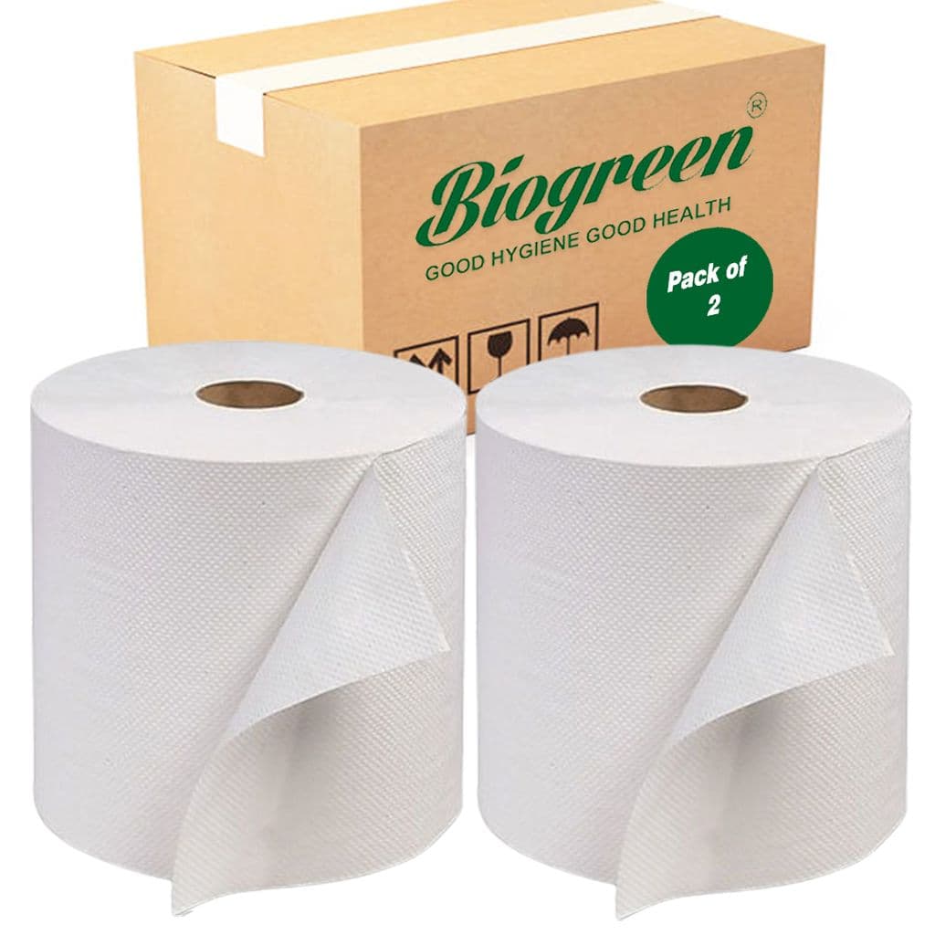 biogreen-||-hrt-paper-towel-||-fast-drying-||-highly-absorbent-||150-meters-per-roll---pack-of-2-universal-size-compatible-with-all-dispensers-|-roll-diameter-16cm1