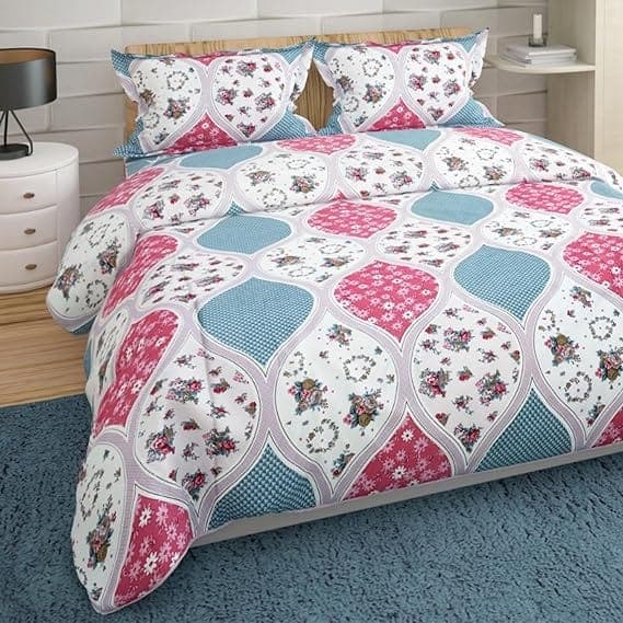 -quilted-floral-print-3-piece-bed-sheet-set1
