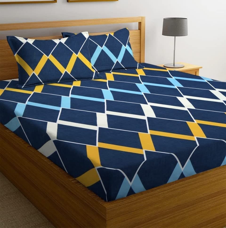 -navy-blue-geometric-print-cotton-bedsheet-with-2-pillow-covers1