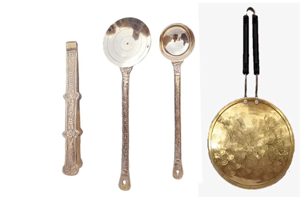 mii-art-pure-brass-spoon-pital-cooking-&-serving-kitchen-tools,-salad-spoon,-flip-spatula,-ladle,-brass-utensils(size-43cm)-pack-of-1pcs.1