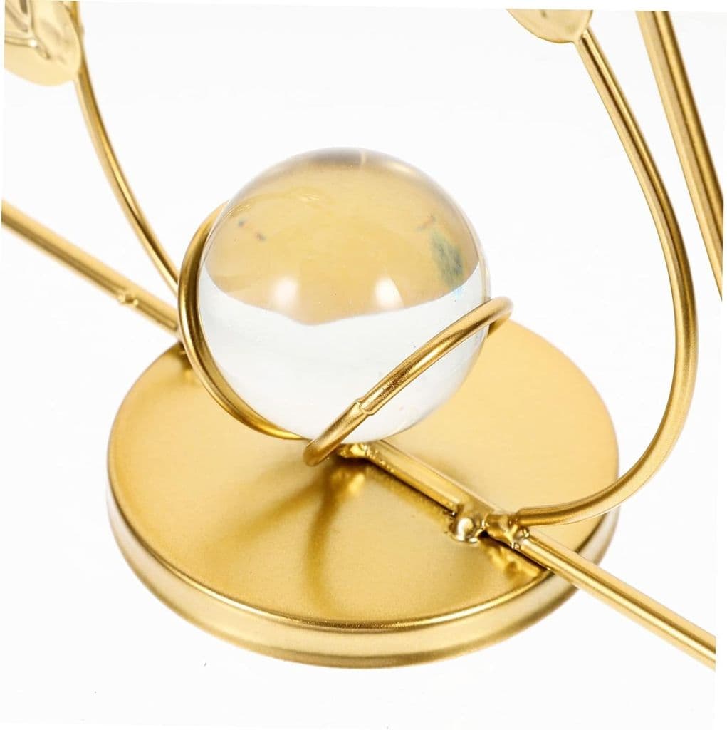 the-natural-art-and-craft--iron-ginkgo-statue-glass-ornament-statue-gold-leaf-sculpture-ginkgo-leaf-figurine-ball-sphere-sculpture-gingko-leaf-metal-crafts-iron-ginkgo-sculpture-crystal-desk-animal1