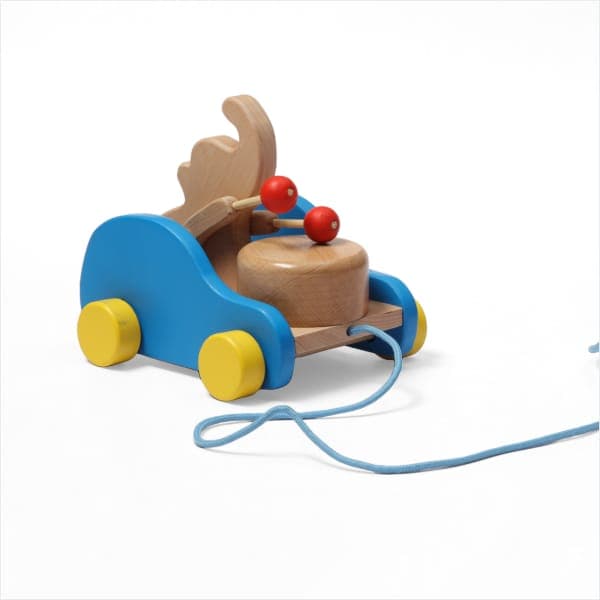 elephant-pull-car-blue-|-wooden-montessori-gender-neutral-toys-for-toddlers---d’bebé1