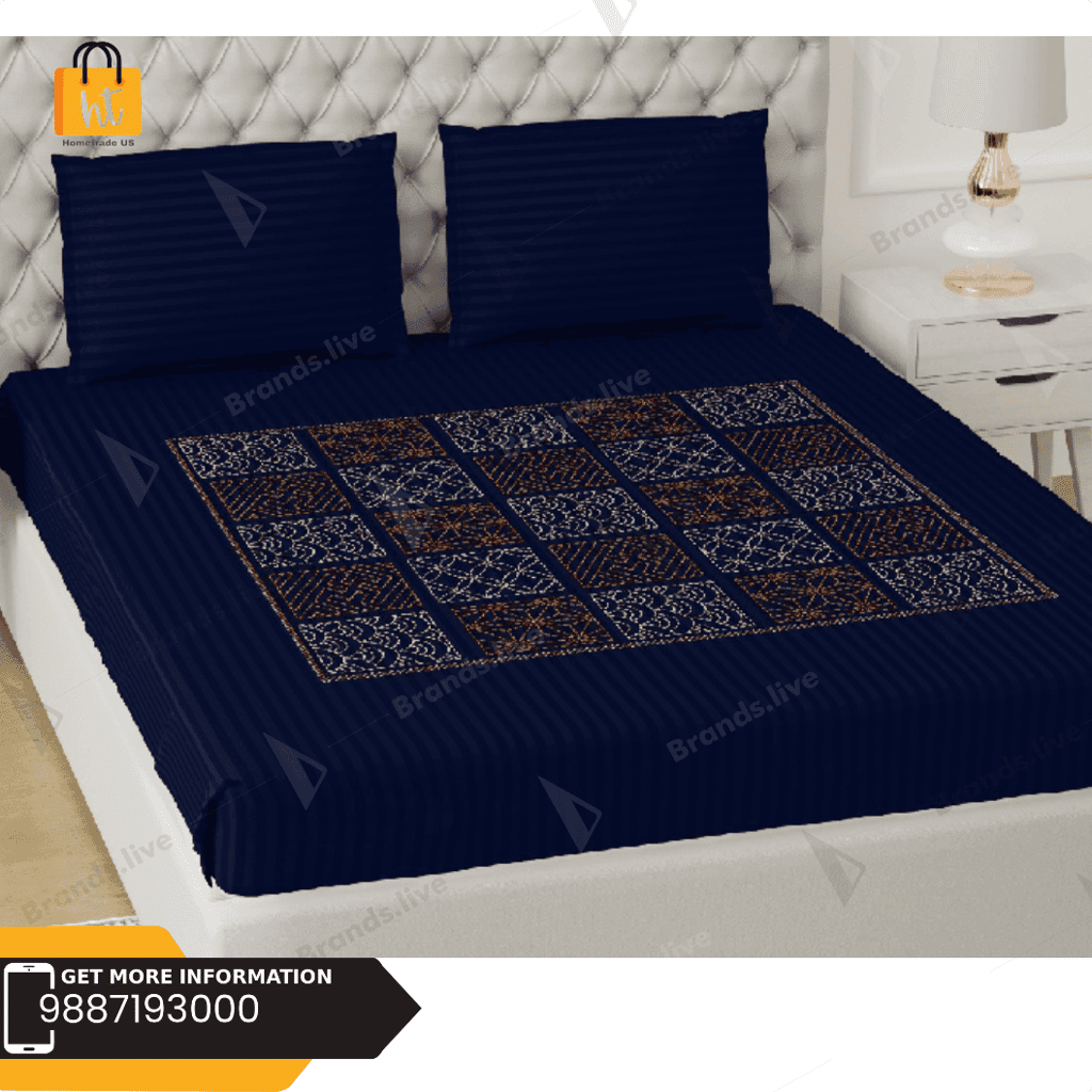 3001-hometrade-india-standard-king-size-(90*108-inches)-double-bedsheet-with-2-pillow-cover-rj-14-jaipur-lining-33451