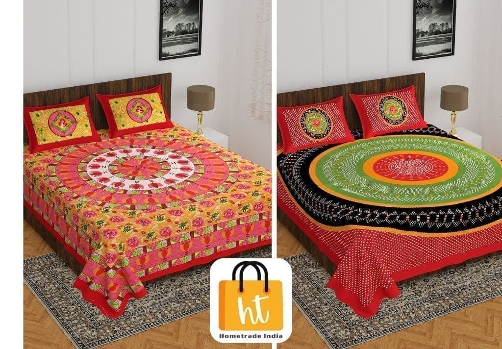 3001-hometrade-india-standard-king-size-(90*108-inches)-double-bedsheet-with-2-pillow-cover-rj-14-jaipur-lining-34091