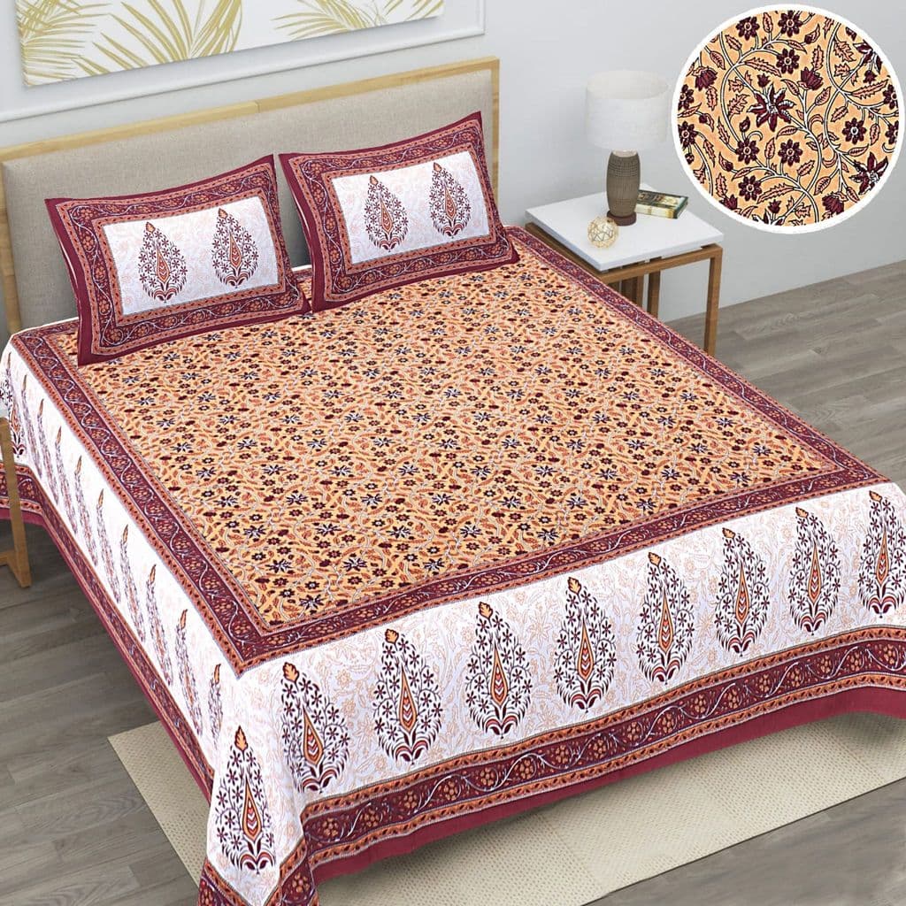 3001-hometrade-india-standard-king-size-(90*108-inches)-pure-cotton-jaipuri-double-bedsheet-with-matching-pillow-cover1