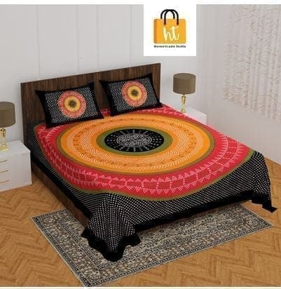 3001-hometrade-india-standard-king-size-(90*108-inches)-buy-pure-cotton-jaipuri-printed-flat-king-size-double-bedsheet-with-2-matching-pillow-cover1