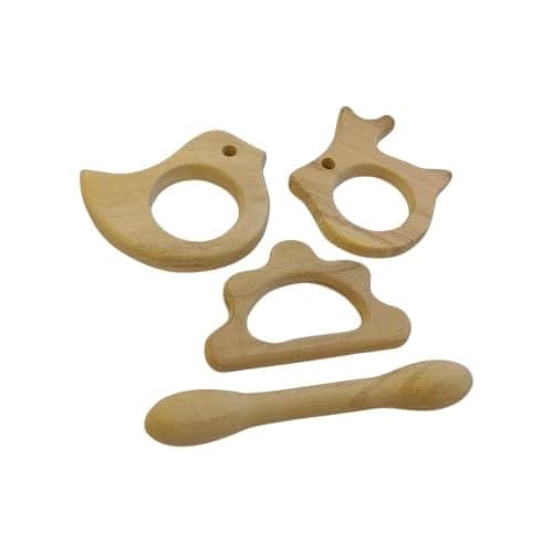 neemtoys-neem-wooden-pack-of-2-teethers-for-babies-of-age-0-to-3-years,-dumbbell,-dove,-cloud-and-rabbit-shapes-teether,-teething-toy-for-babies-with-multiple-textured-surface-(brown)1
