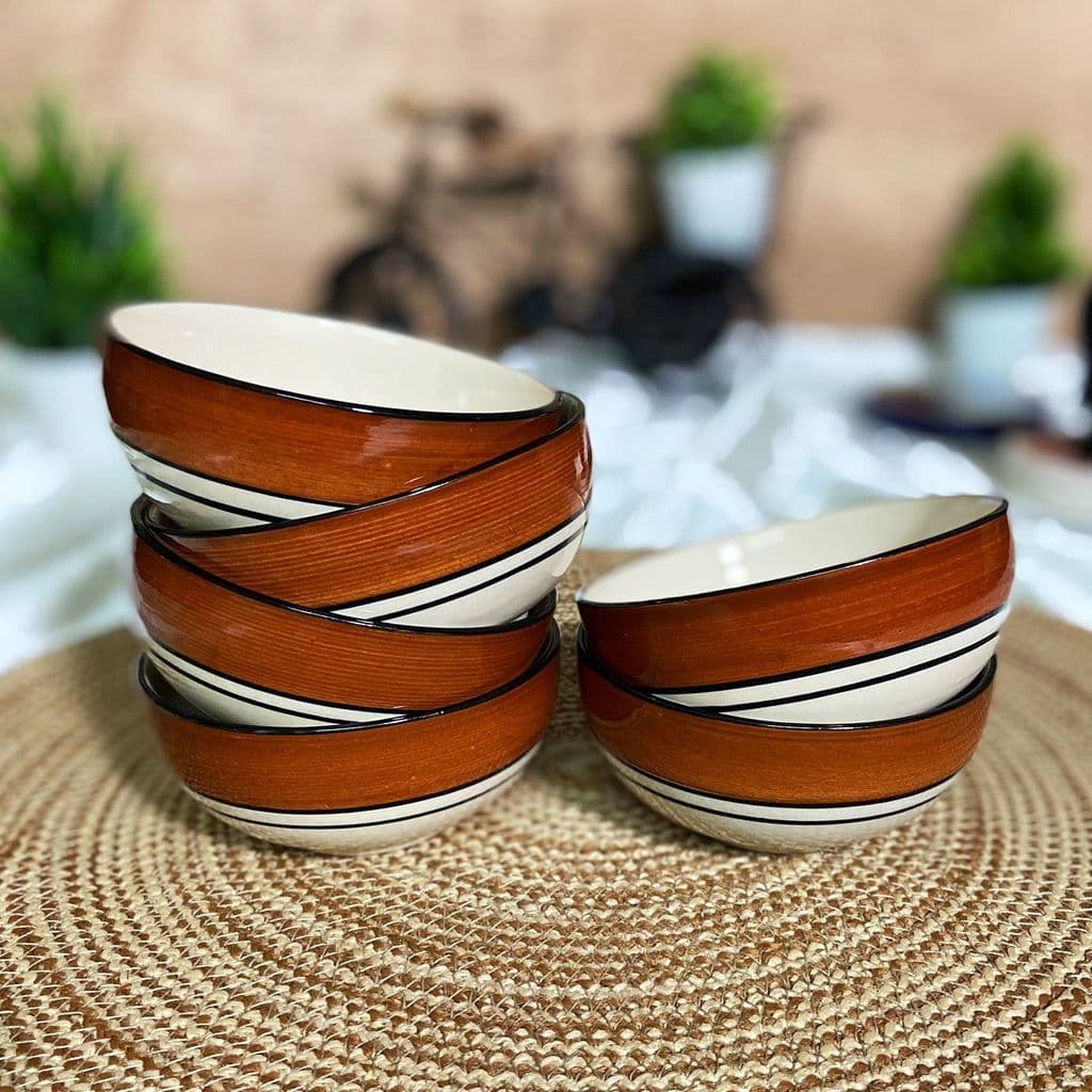 ceramic-dining-royal-brown-&-white-ceramic-bowls/katoris-set-of-6-||-dinner-bowls-||-pudding-bowls1