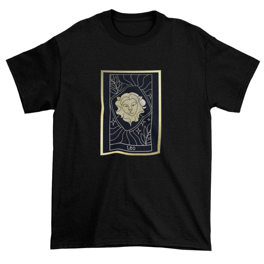 equallife-pure-cotton-bio-washed-t-shirt-chest-printed-zodiac-sign-series-1-leo-design-by-zingertees-women-el9120081-f1