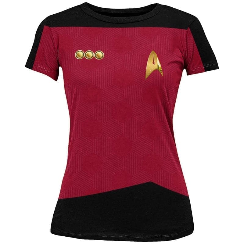 equallife-half-sleeves-equallife-printed-t-shirts-super-dry-fit-sceince-fiction-trekkie-uniform-star-trek-red-by-zingertees-women-el9120477-m1