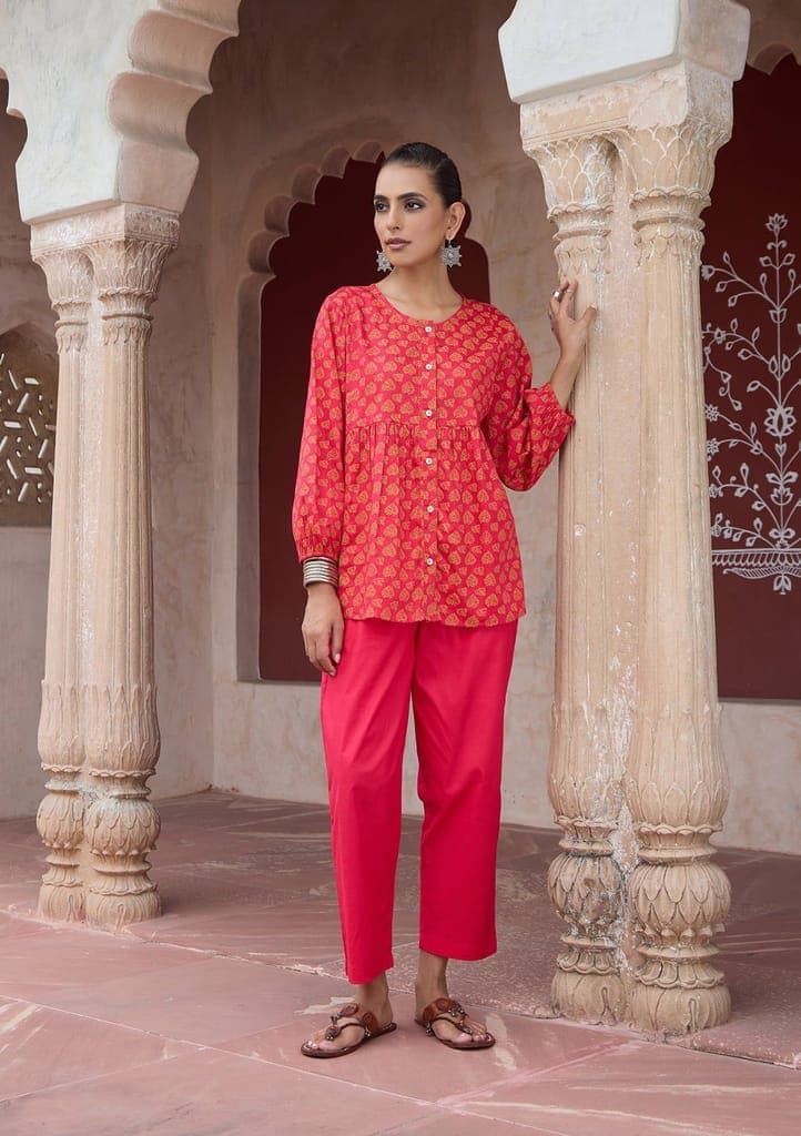 hoc-crafts-glazed-cotton-hand-block-printed-with-hand-embroidery-women's-2-pc-co-ord-set---pink1