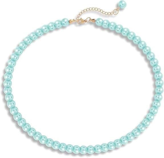 manbhar-gems---faux-pearl-necklace-for-girl-and-women-sea-green-pearl-necklaces-for-women,-8mm-beaded-choker-necklace-1-layer-beaded-mala-fashion-jewellery1