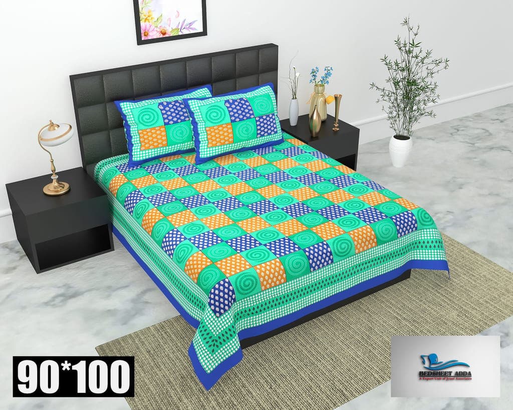 2001-bedsheet-adda-pure-cotton-jaipuri-printed-double-bedsheet-with-2-pillow-covers-design1081