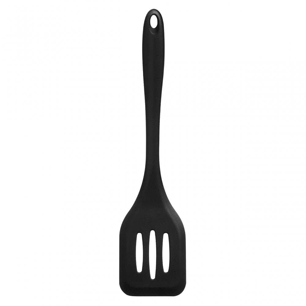 femora-premium-virgin-silicone-slotted-turner-with-grip-handle,-black,-set-of-21