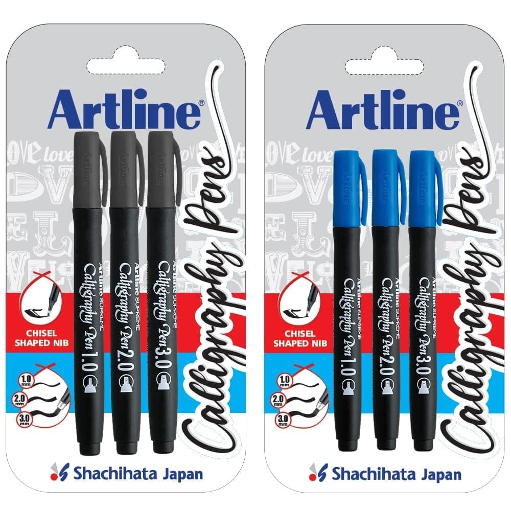 ergoline-calligraphy-set-of-3-black-and-blue-|-for-lettering-and-decoration-|-water-based-ink1