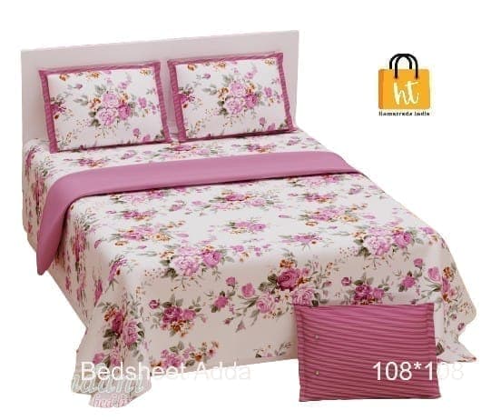 3001-hometrade-india-standard-king-size-(90*108-inches)-pure-cotton-jaipuri-double-bedsheet-with-matching-pillow-cover1