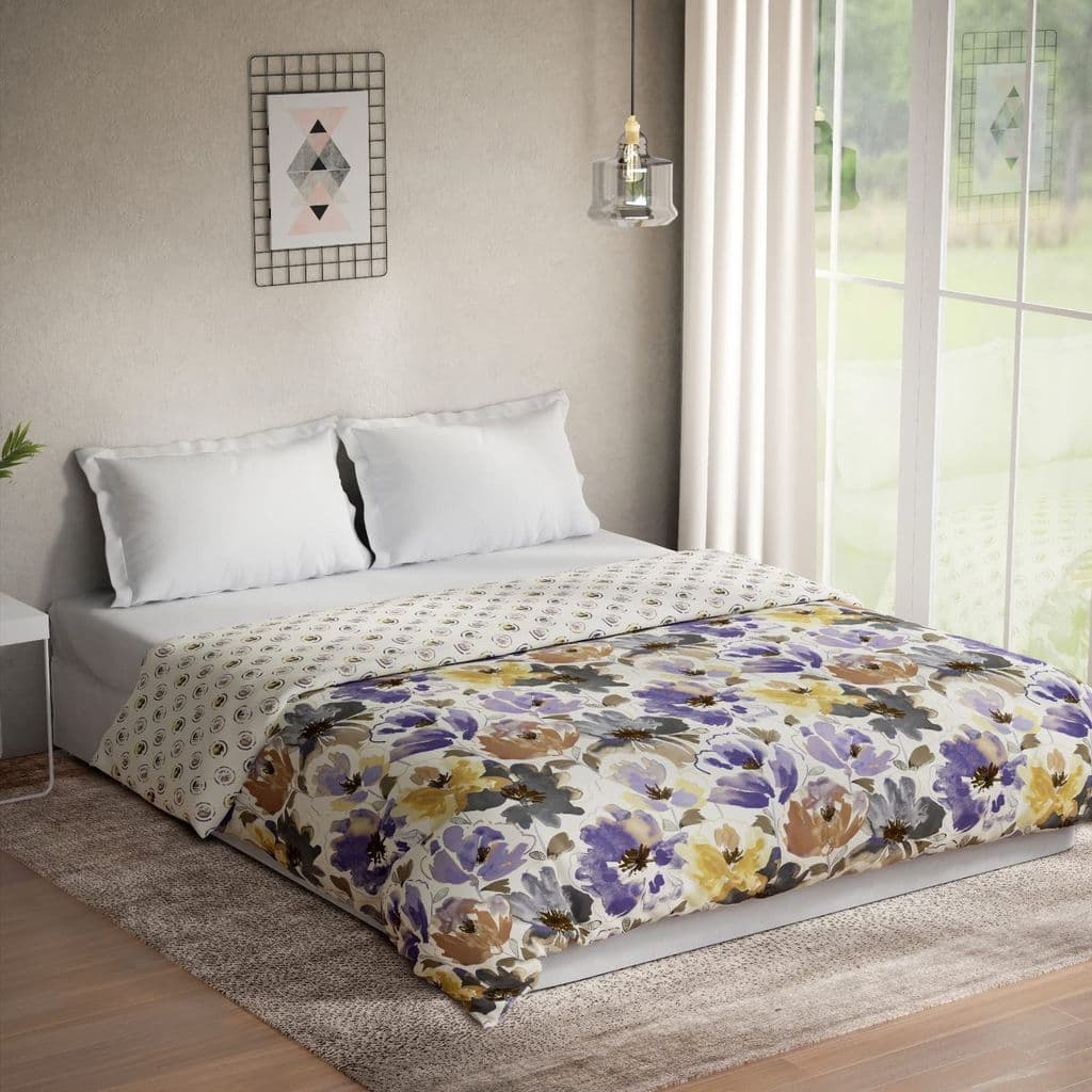 ddecor---optima-collection-100%-cotton-floral-pattern-136tc-king-quilt-|229-cm-x-274-cm|---purple1