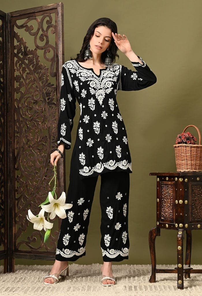 chikankari-cord-set-in-modal-fabric---black1