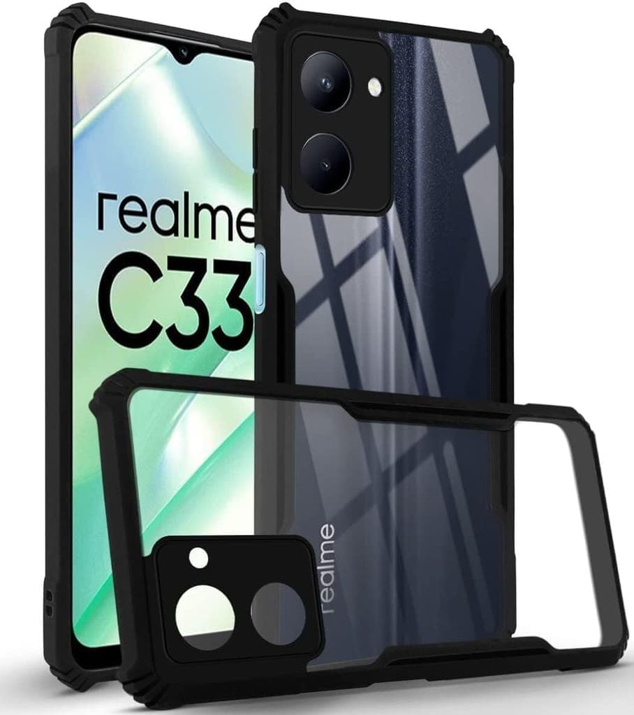 plugtech-slim-shockproof-case-|-matte-black-soft-|-drop-protection-|-precise-cutouts-|-premium-mobile-cover-for-realme-c331