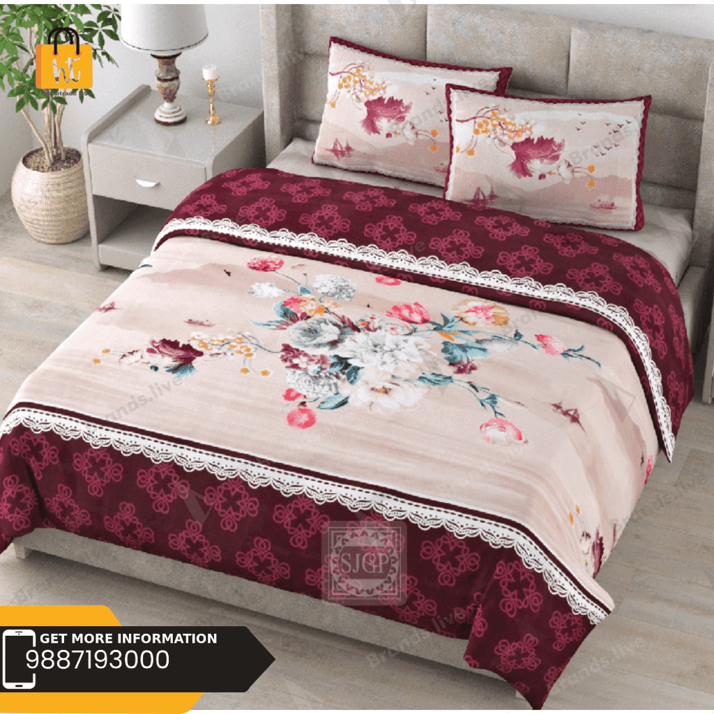 3001-hometrade-india-standard-king-size-(90*108-inches)-double-bedsheet-with-2-pillow-cover-rj-14-jaipur-lining-32511