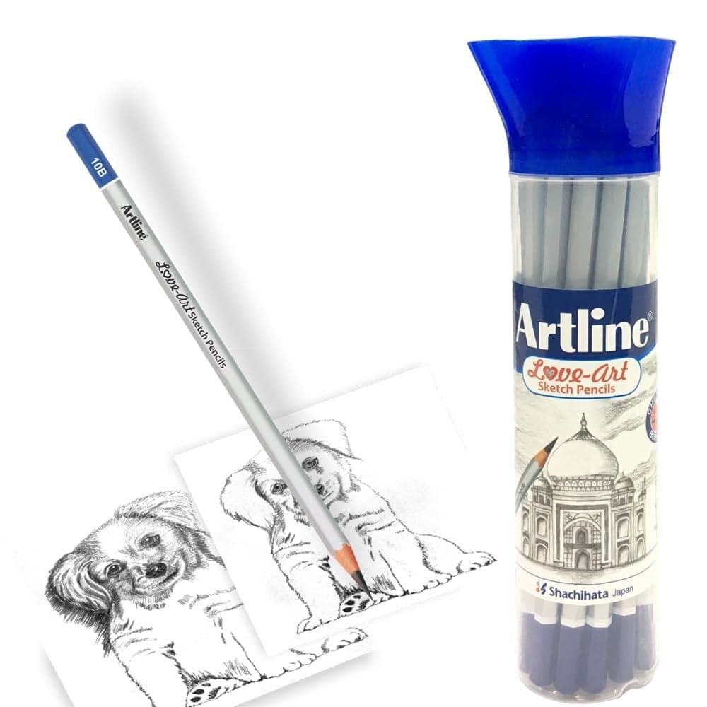 love-art-artline-sketch-pencils-10b-in-jar-|-ideal-for-create-deep,-velvety-black-lines-and-intense,-smooth-shading1