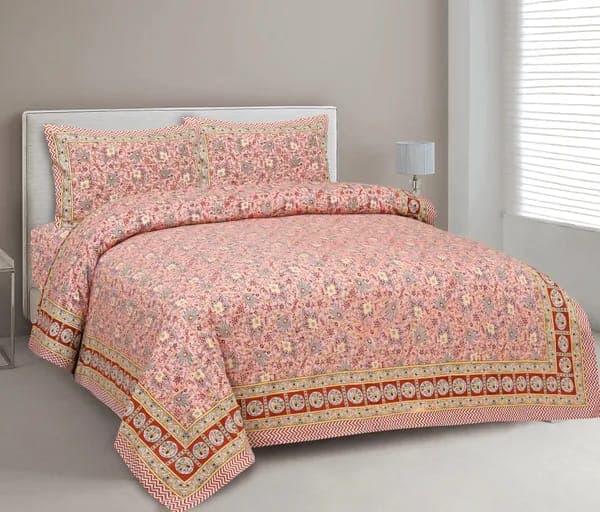3001-hometrade-india-standard-king-size-(90*108-inches)-double-bedsheet-with-2-pillow-cover-rj-14-jaipur-lining-34981