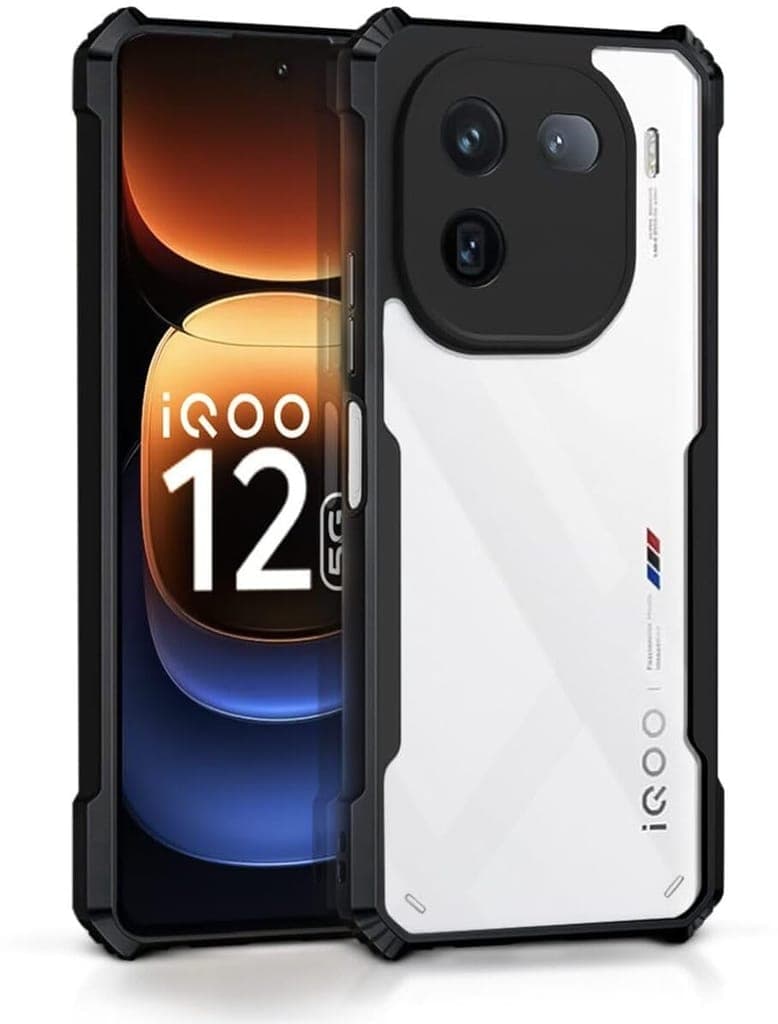 plugtech-slim-shockproof-case-|-matte-black-soft-|-drop-protection-|-precise-cutouts-|-premium-mobile-cover-for-iqoo-12-5g1