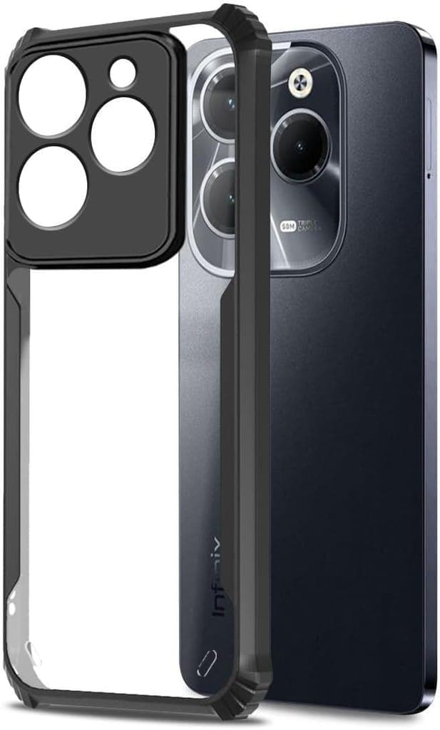 plugtech-slim-shockproof-case-|-matte-black-soft-|-drop-protection-|-precise-cutouts-|-premium-mobile-cover-for-tecno-smart-8-hd1