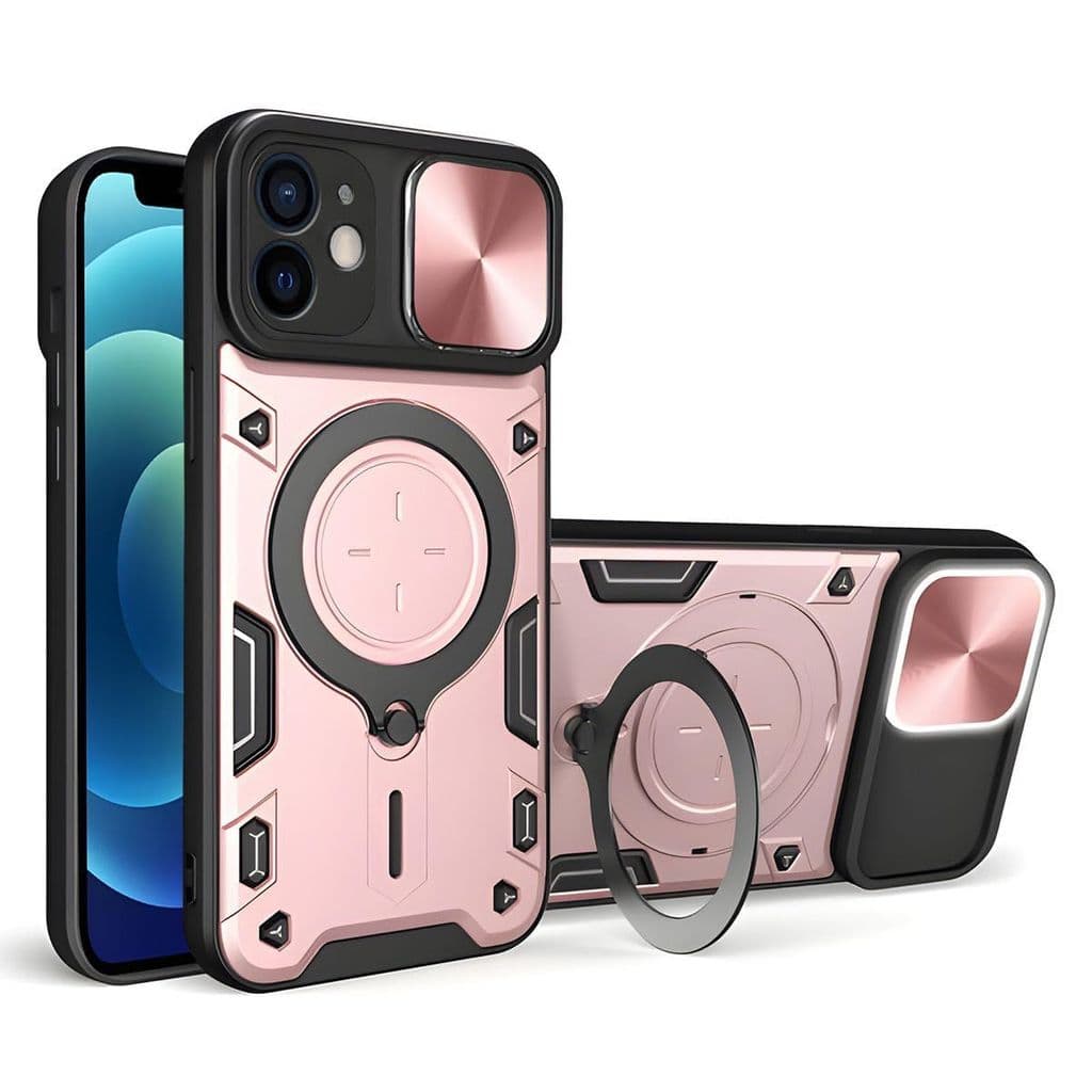 liramark-case-compatible-with-apple-iphone-12-(6.1-inch)-with-stand-&-slider-camera-military-grade-drop-protection1
