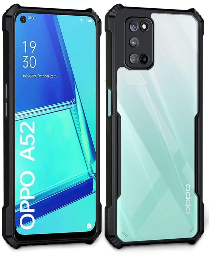plugtech-slim-shockproof-case-|-matte-black-soft-|-drop-protection-|-precise-cutouts-|-premium-mobile-cover-for-oppo-a52,-oppo-a72,-oppo-a921
