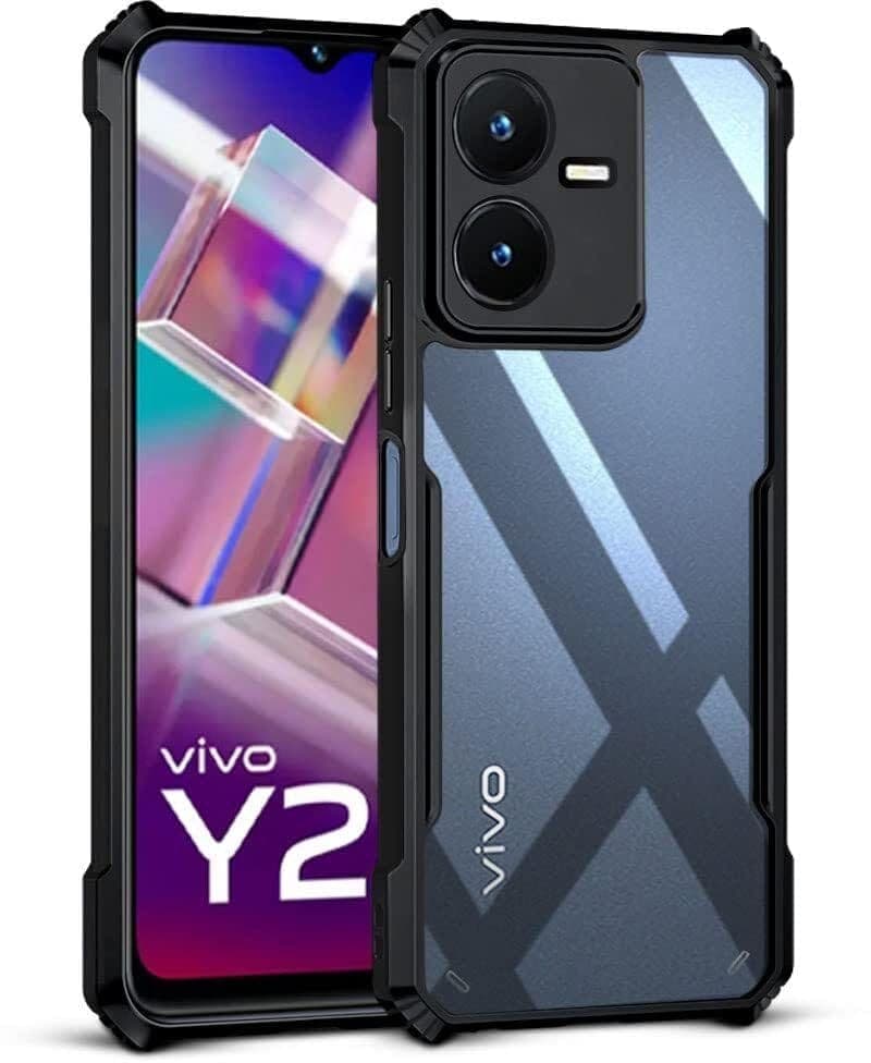 plugtech-slim-shockproof-case-|-matte-black-soft-|-drop-protection-|-precise-cutouts-|-premium-mobile-cover-for-vivo-y22,-vivo-y22s1