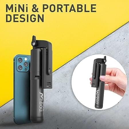 ubon-travel-selfie-stick-sf-140,-v5.0-bluetooth-connectivity-multifunctional-selfie-stick-with-wireless-remote,-non-slippery-tripod-stand,-extend-up-to-1000mm,-360-degree-rotation,-easy-to-use-&-carry1