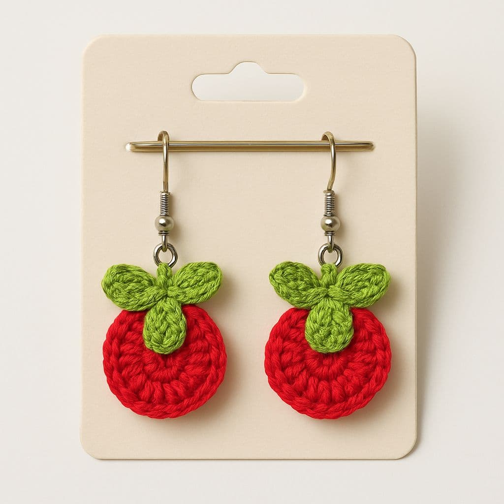 handmade-crochet-apple-earrings---unique,-fun-&-playful-accessory1